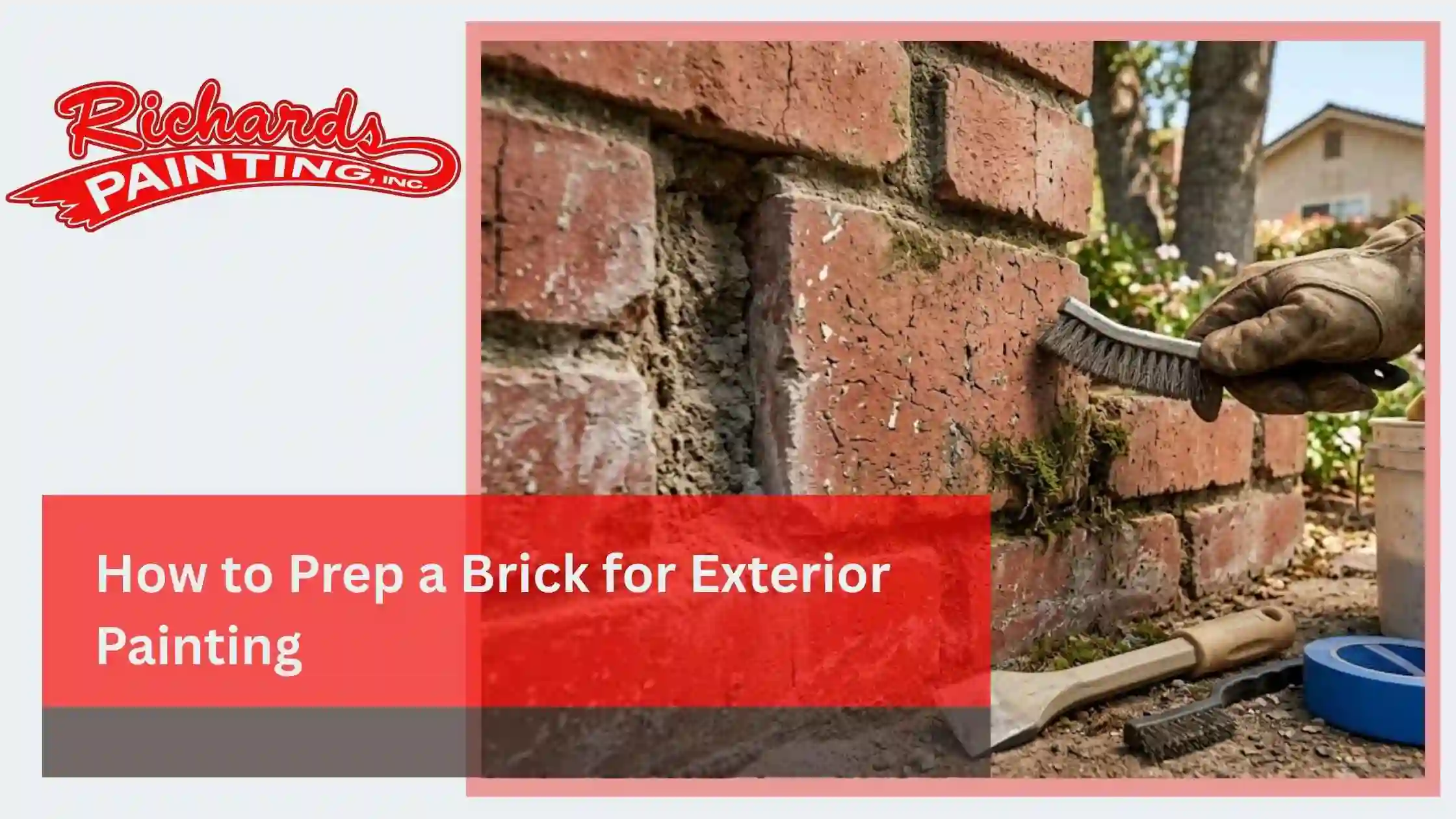 How to Prep a Brick for Exterior Painting in Roseville