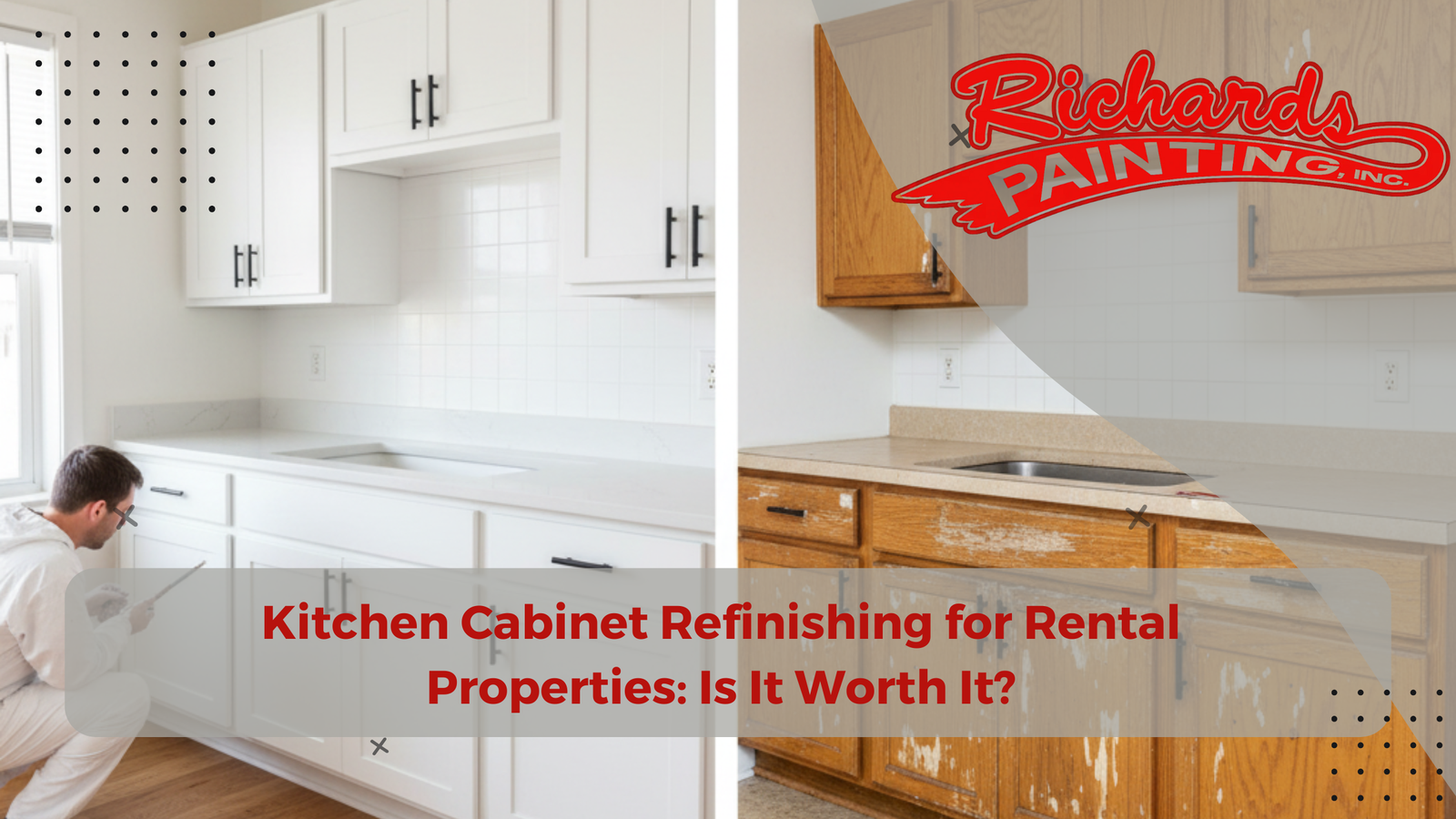Kitchen Cabinet Refinishing for Rental Properties in Roseville