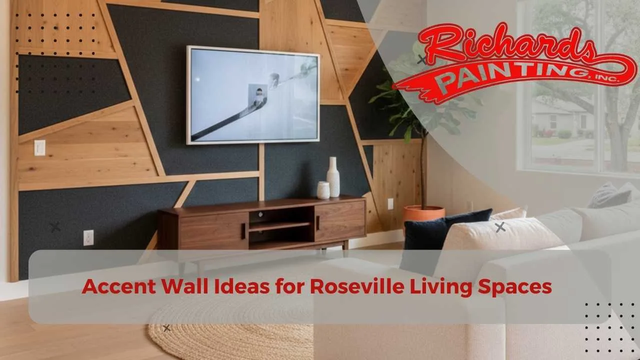 Accent Wall Ideas for Roseville Living Spaces