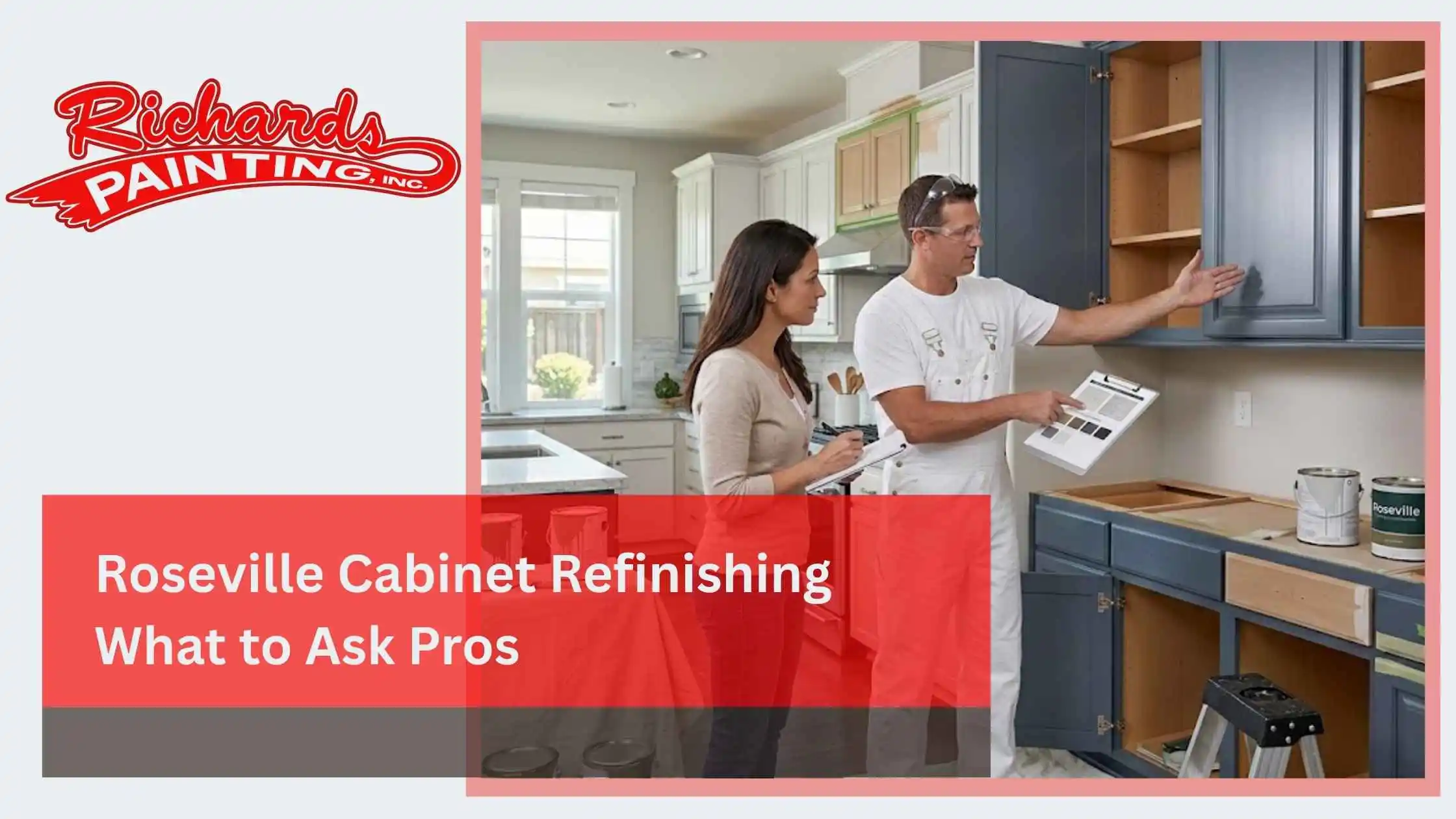 Roseville Cabinet Refinishing What to Ask Pros