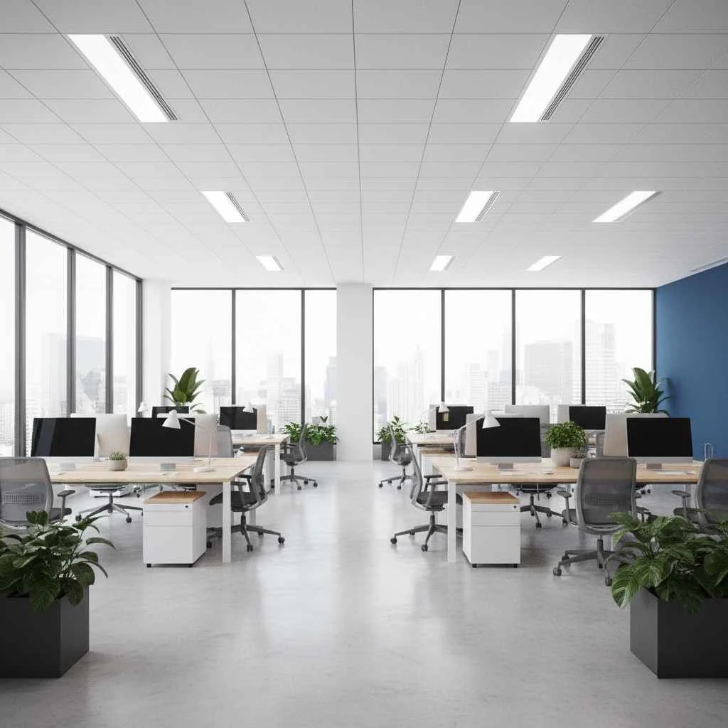 Bright modern office interior