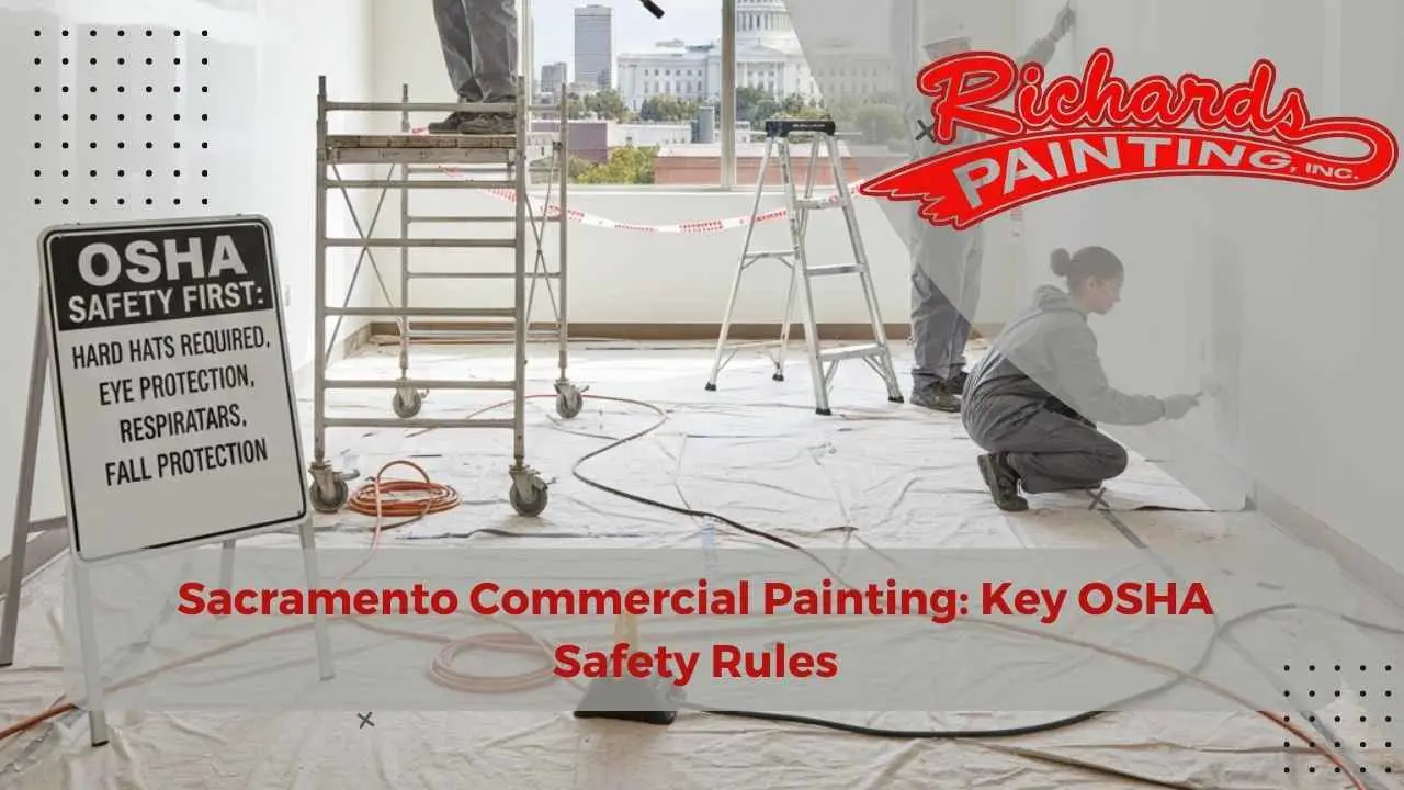 Sacramento Commercial Painting Key OSHA Safety Rules