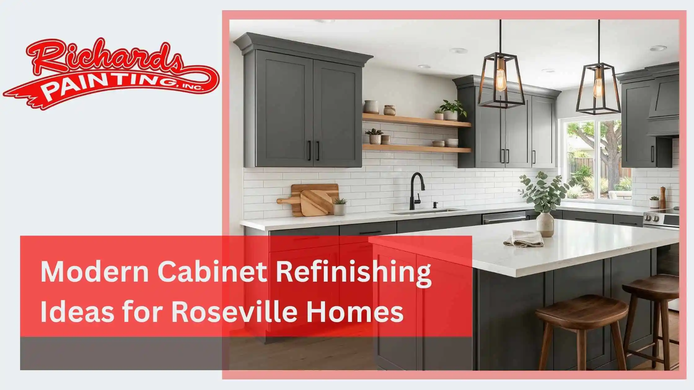 Modern Cabinet Refinishing Ideas for Roseville Homes