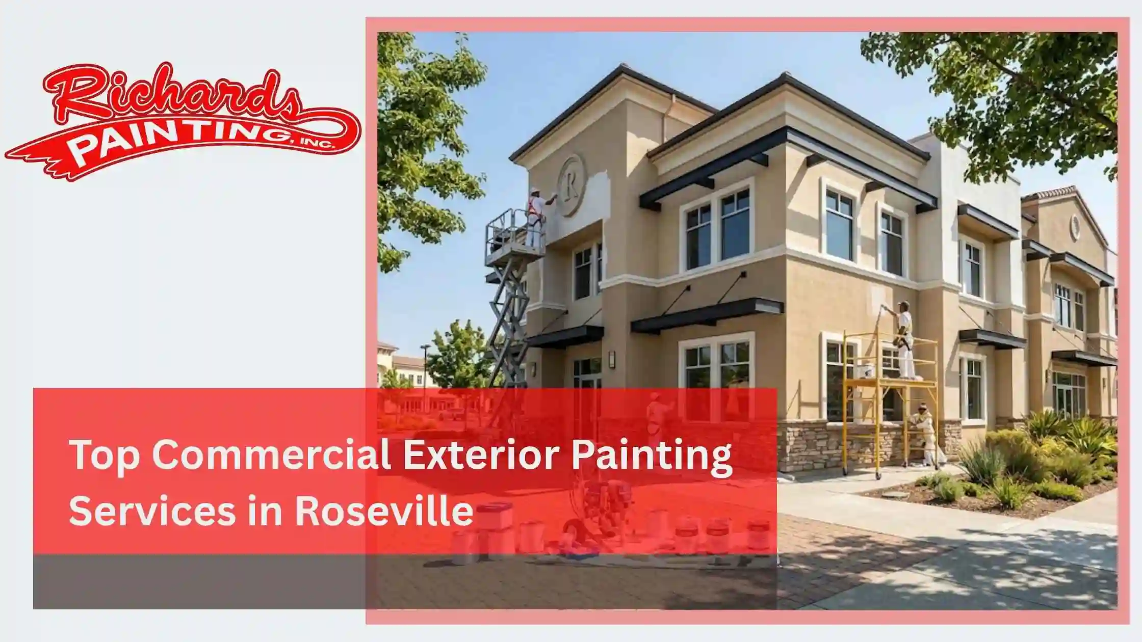 Top Commercial Exterior Painting Services in Roseville