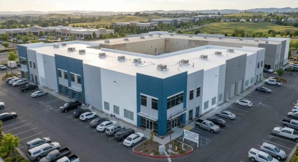 Large-scale commercial painting completed in Rocklin