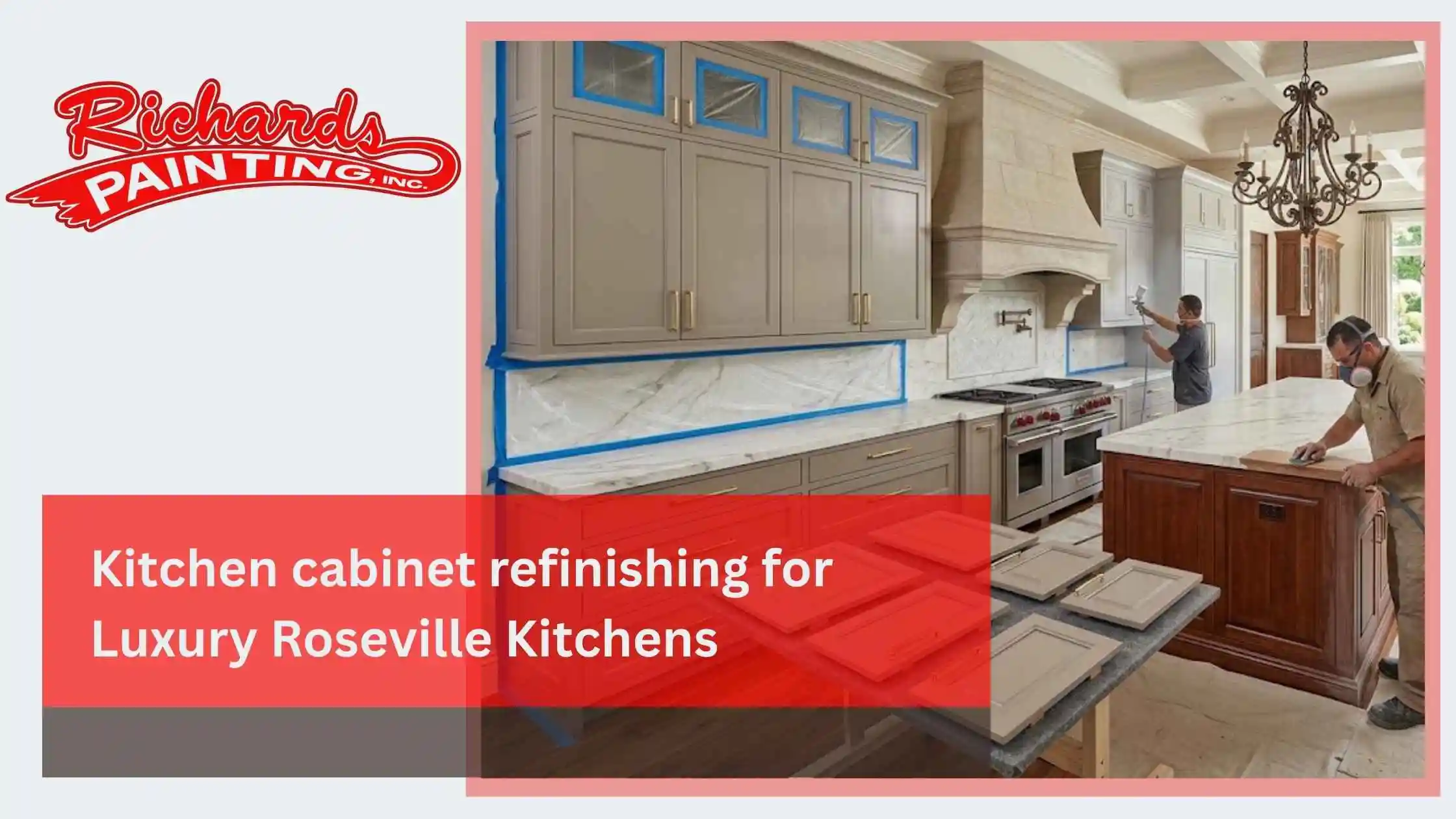 Kitchen cabinet refinishing for Luxury Roseville Kitchens